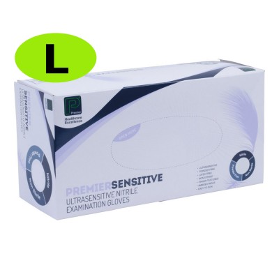 Premier Sensitive Nitrile Gloves - Large